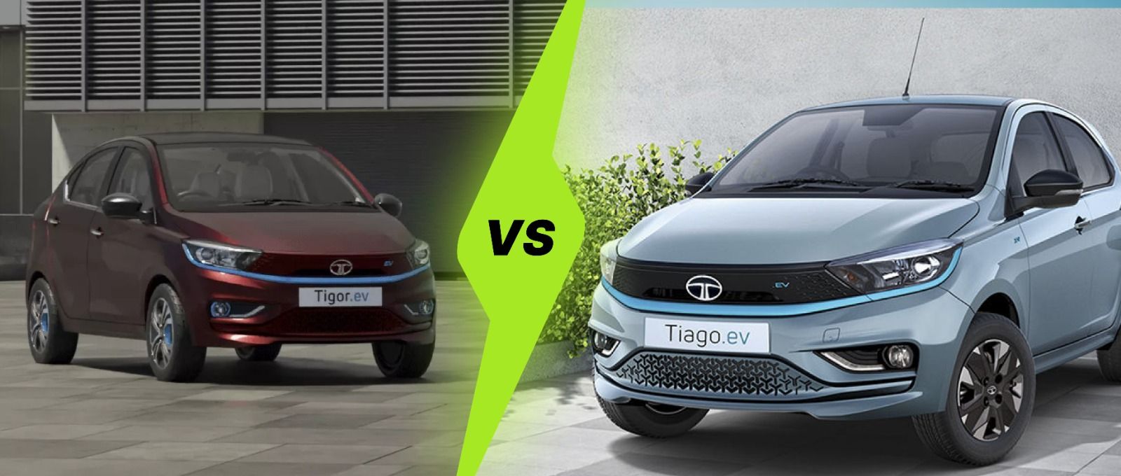Tata's Electric Duo: Tiago EV vs Tigor EV